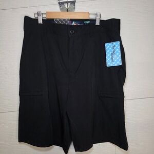 Men's Black Cargo Shorts